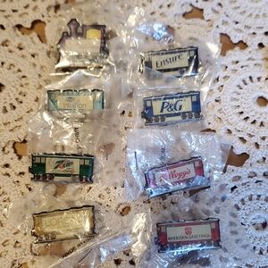 Train Lapel Pin Set - "Speaking of Women's Health"